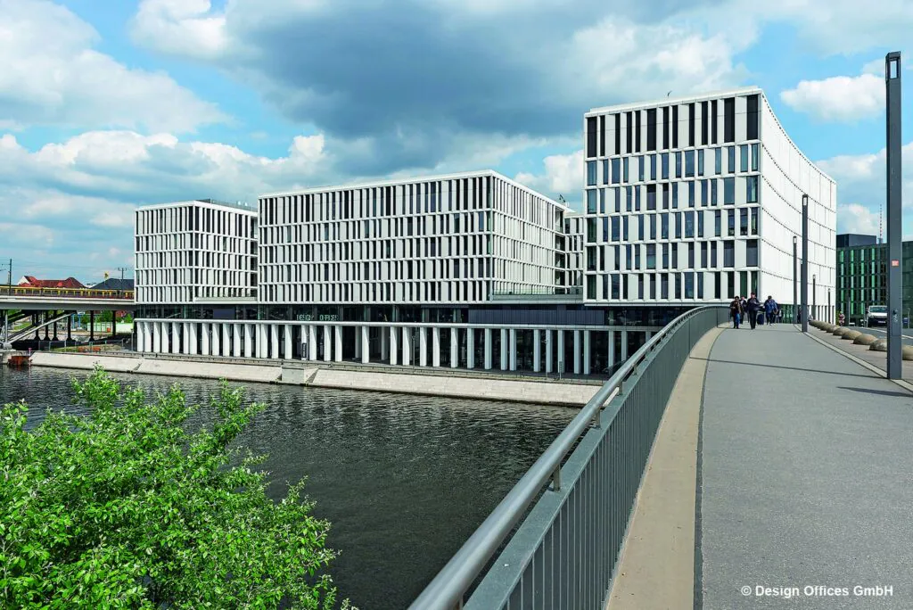 Ansicht aus der Entfernung Design Offices BerlinHumboldthafen
